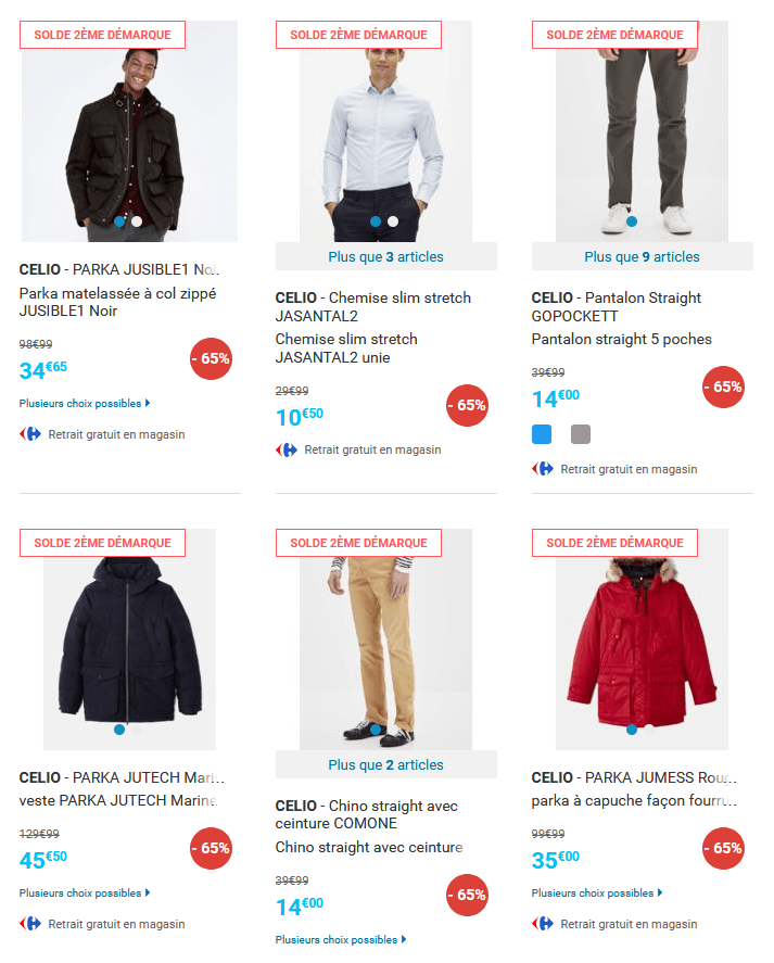 Celio Achat Celio pas cher Soldes RueDuCommerce.png Celio Achat Celio pas cher Soldes RueDuCommerce.png