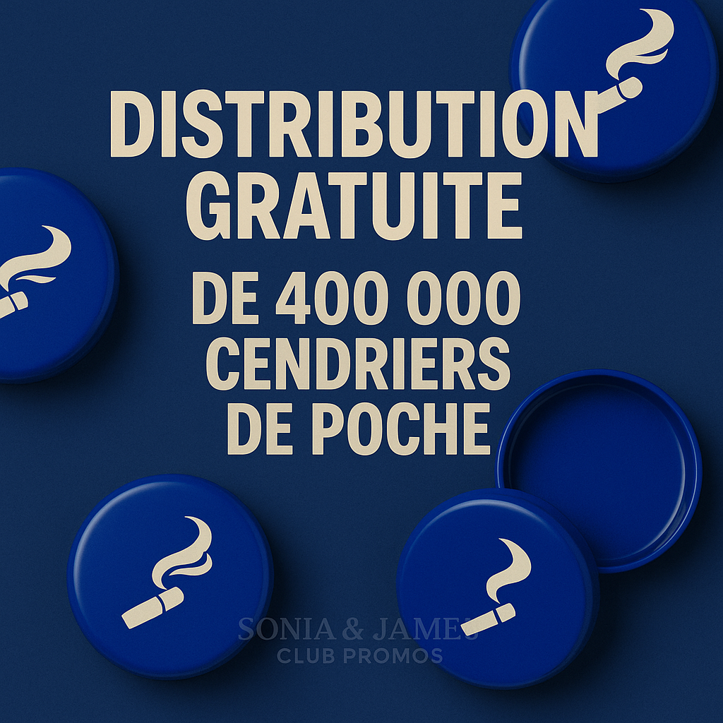 endrier de poche distribué gratuitement par la Ville de Paris dans le cadre de son plan de lutte contre la pollution des mégots