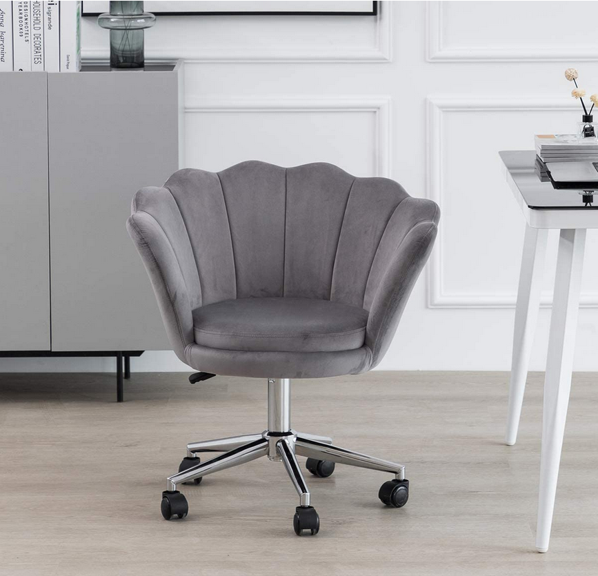 Chaise-Bureau-Gris-Comfortable-Fauteuil-de-Bureau-en-Velours-Ergonomique-Pivotante-Hauteur-Rég...png
