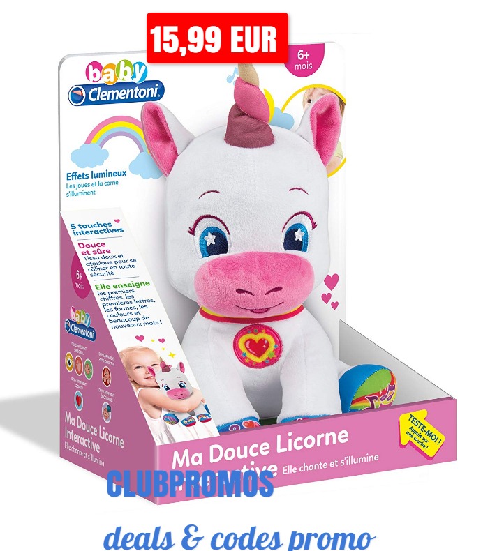 Clementoni Douce Licorne Interactive- 52329  Amazon fr  Jeux et Jouets (1).jpg