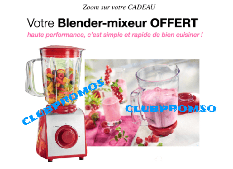 code promo   40  pour 60€ d achat et un blender mixeur en cadeau chez Damart.png