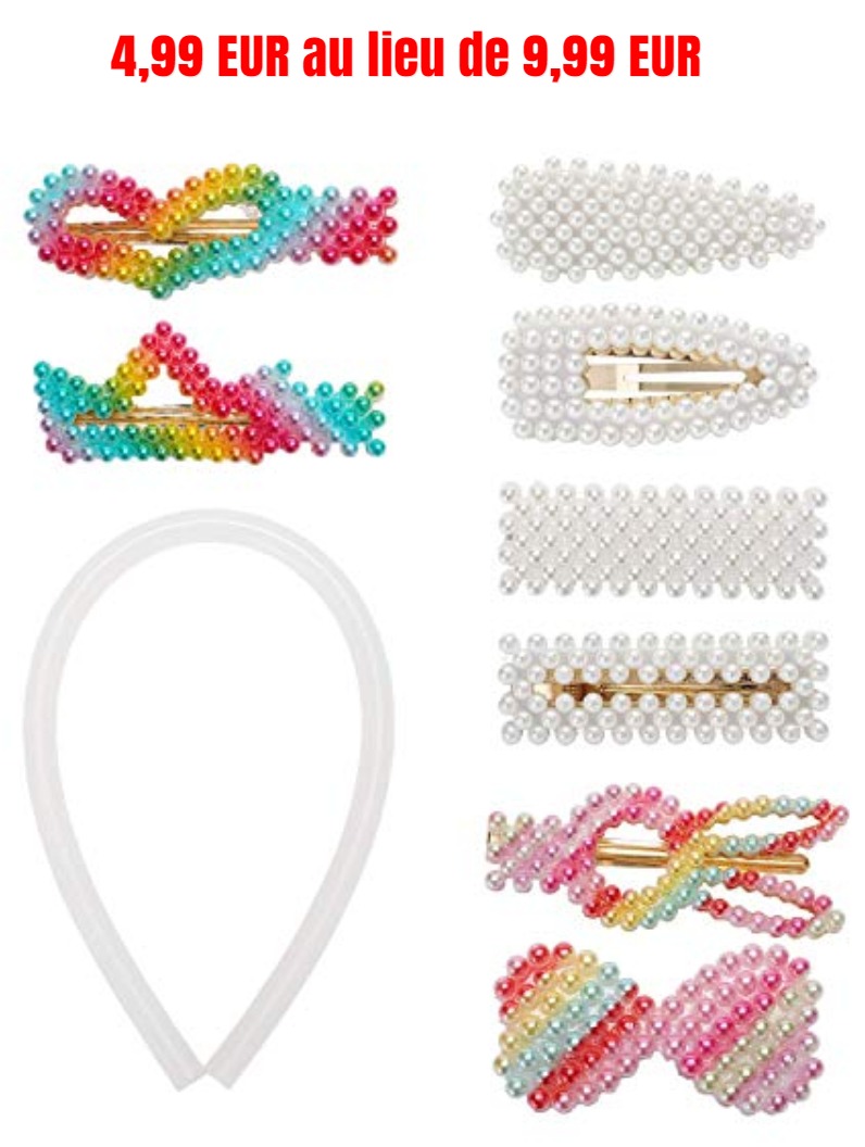 code promo - Kit de 8 Pinces à Cheveux AKIMO à 4 99 EUR au lieu de 9 99 EUR sur Amazon.jpg