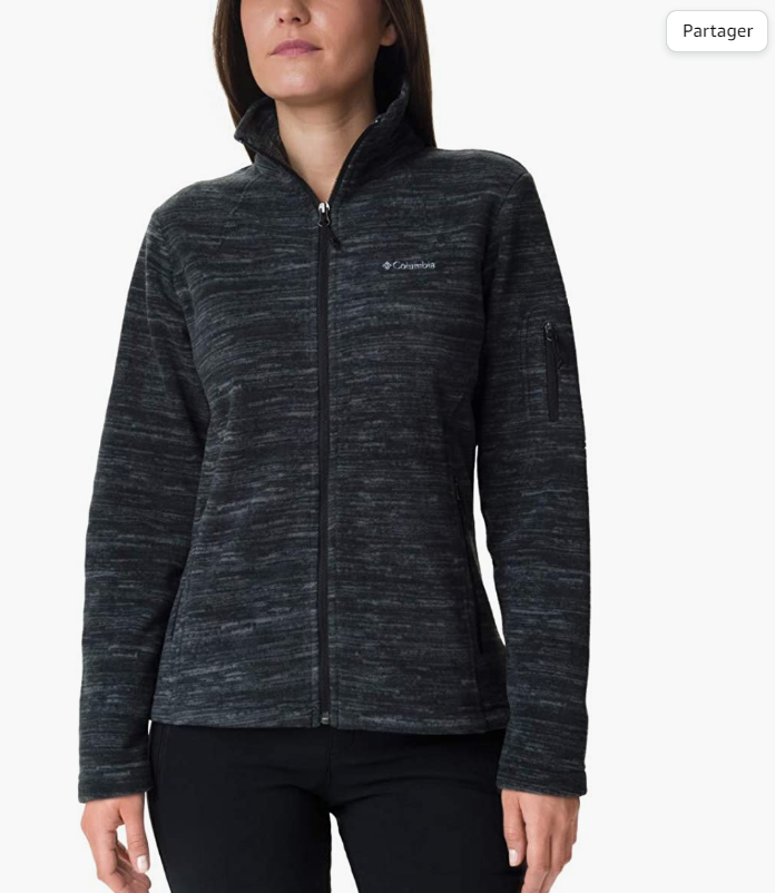 Columbia-Fast-Trek-Printed-Veste-pour-Femme-noir-Imprimé-Noir-Spacedye-M-Amazon-fr-Vêtements.png