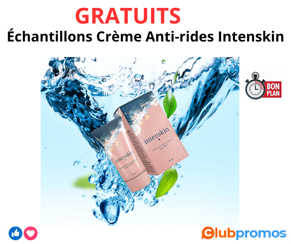 comment obtenir des échantillons de Crème Anti-rides Intenskin.png