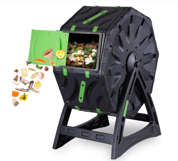 Composteur rotatif Strend Pro 70 litres pour balcon, terrasse ou jardin à 29 € au lieu de 59,82 € chez Amazon