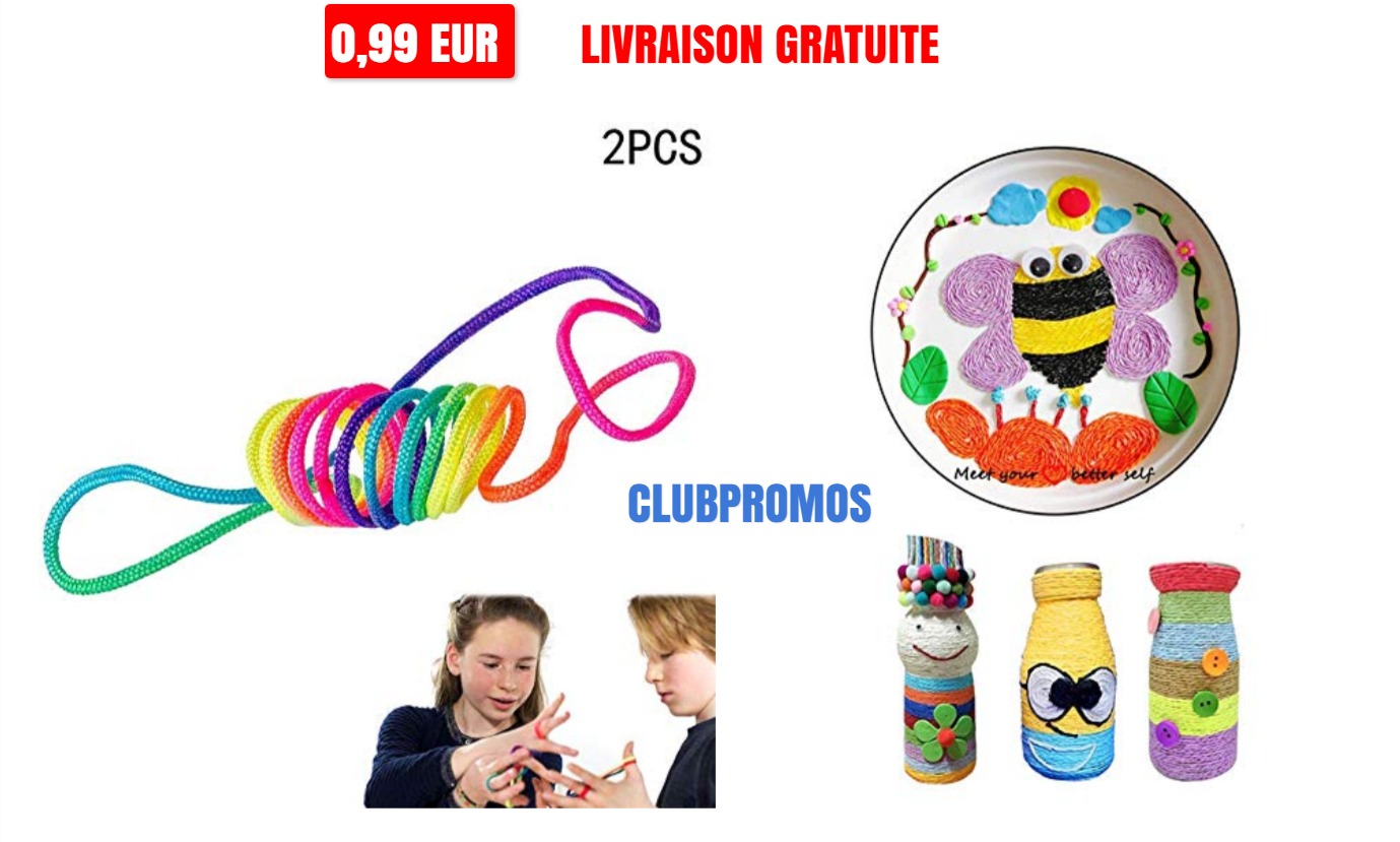 deal - Lot de 2 Cordes à doigt Rainbow.jpg