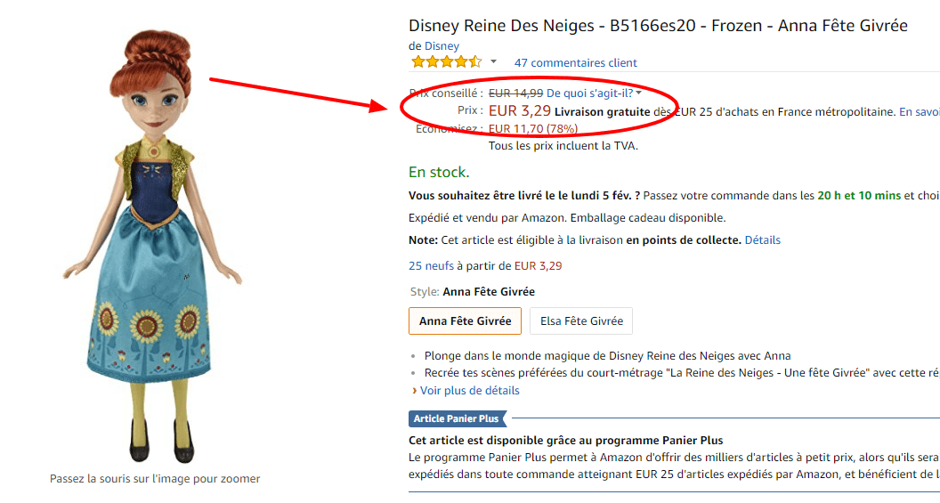 Disney Reine Des Neiges B5166es20 Frozen Anna Fête Givrée Amazon fr Jeux et Jouets.png Disney Reine Des Neiges B5166es20 Frozen Anna Fête Givrée Amazon fr Jeux et Jouets.png