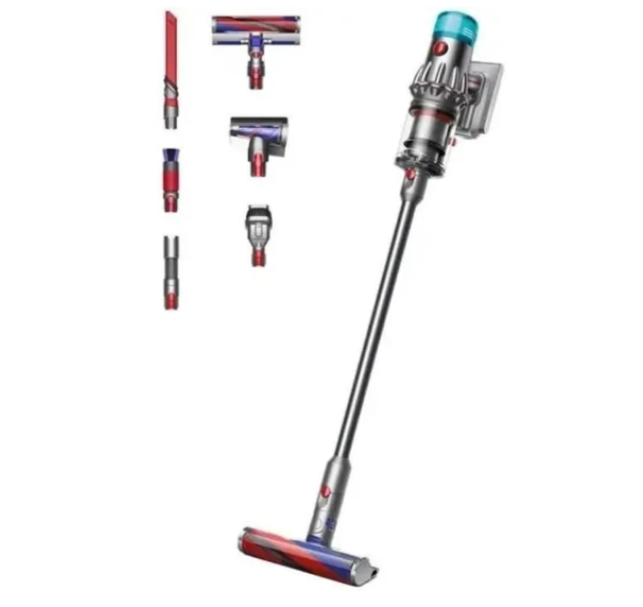 Aspirateur balai sans fil Dyson V12 Origin – 120 AW – Autonomie 60 minutes – Brosse Slim Fluffy – Filtration HEPA – Offre Cdiscount