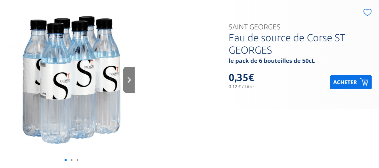 Eau de source de Corse ST GEORGES pas cher au Meilleur Prix.png
