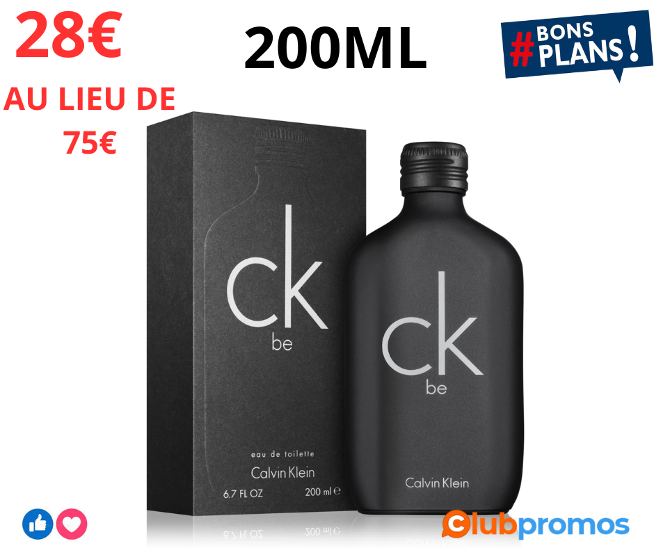Eau de Toilette Calvin Klein CK Be - 200 ml.png
