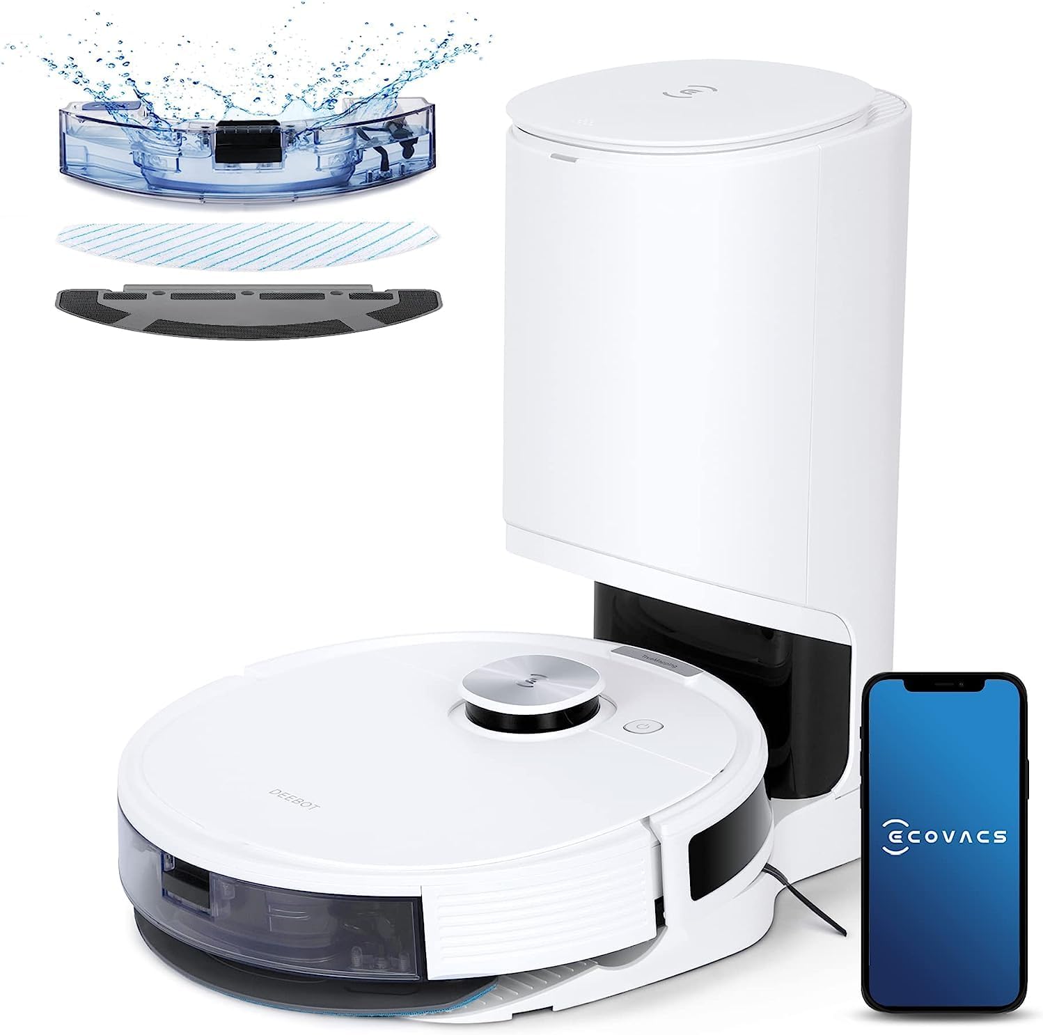 ECOVACS DEEBOT N10 PLUS Robot aspirateur laveur 4300Pa (Station d'autovidage, 300 min, 400 m²,...jpg