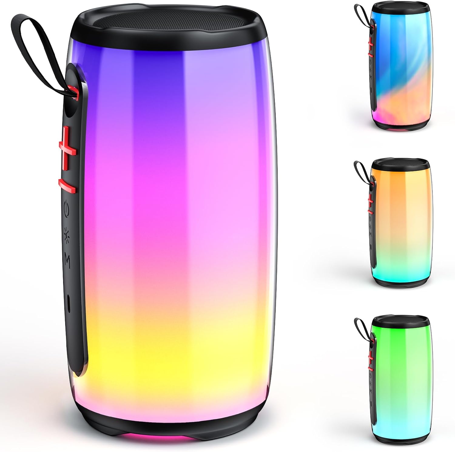  Enceinte Bluetooth JAUYXIAN 30W avec LED synchronisées, connectivité multiple, son immersif et design portable – bon plan Amazon à 12,99€