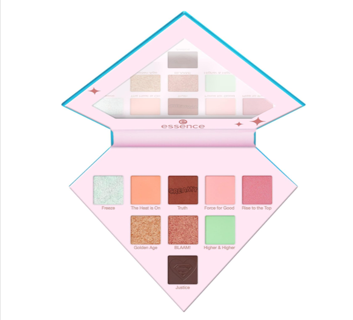 Palette de fards à paupières Essence Superman – 7 teintes mates et métalliques, édition collector vegan, maquillage yeux pigmenté pas cher sur Amazon