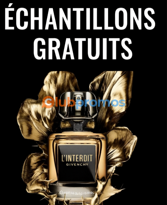  Échantillon gratuit du parfum L’Interdit de Givenchy chez Nocibé – offre limitée, parfum floral oriental iconique à découvrir sans frais.