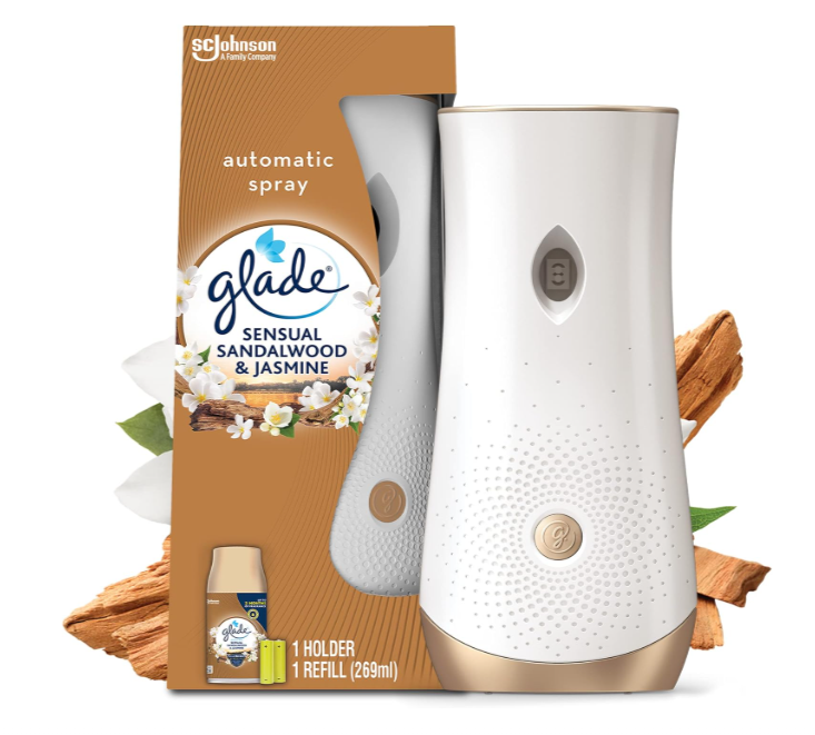 Glade Touch & Fresh 3 recharges Marine – 2+1 gratuit – Désodorisant maison compact – Offre à 4,98€ – Livraison gratuite