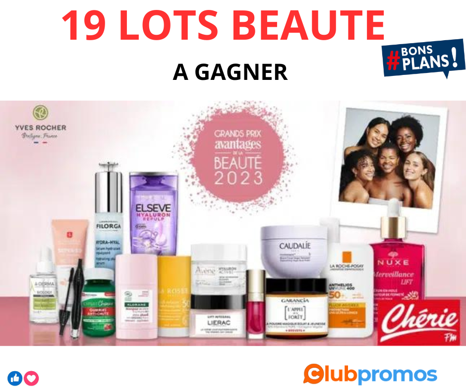 Grand Prix Avantages 2023 Gagnez 1 des 19 Lots de Luxe en Produits de Beauté (Nuxe, Caudalie, ...png