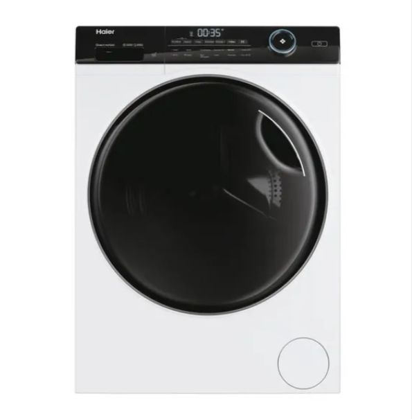 Lave-linge connecté Haier HW100-B14959U1FR I-Pro Series 5, 10 kg, 1400 tr/min, Classe A, moteur Direct Motion, vapeur Refresh, Smart Dual Spray, app hOn avec Washing-Lens.