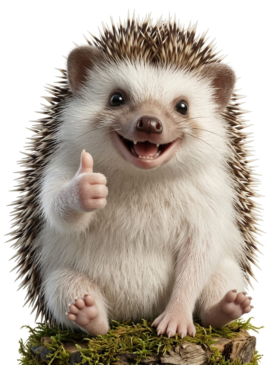 Hedgehog Giving Thumb.jpeg