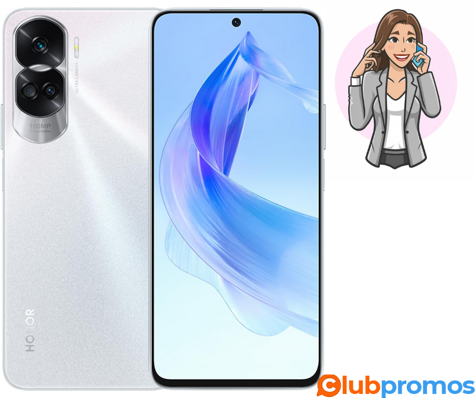 HONOR 90 Lite Smartphone 5G 8GB 256GB, 100MP Appareil Photo Principal, 6.7 LTPS LCD, 4500mAh B...png