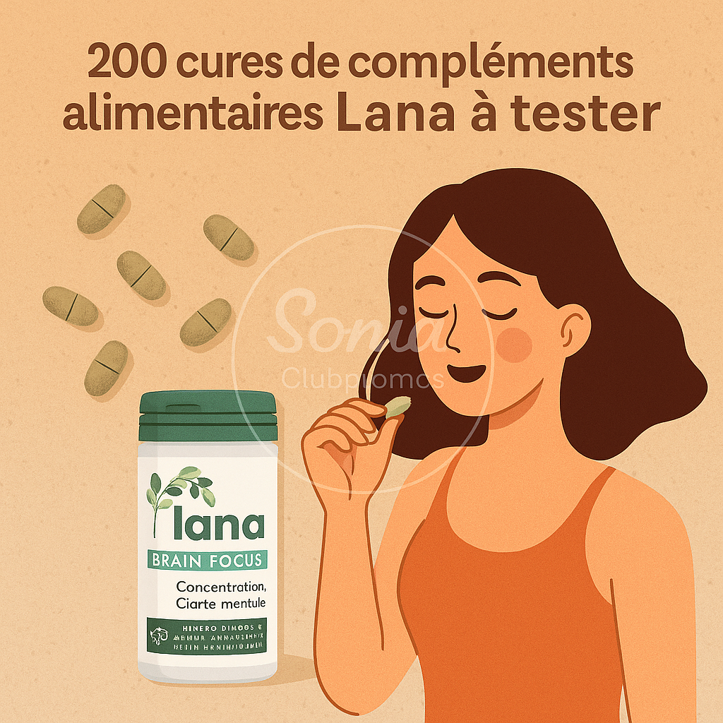  Découvrez la gamme de compléments alimentaires Iana, testez gratuitement l'une des trois cures pour améliorer votre bien-être articulaire et émotionnel.