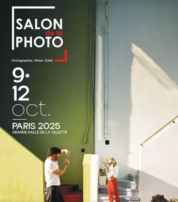 Invitations gratuites pour le Salon de la Photo 2025 à Paris – Grande Halle de la Villette, du 9 au 12 octobre 2025, entrée offerte avec le code promo SAPW25 au lieu de 13€, bon plan billetterie passion photo et vidéo.