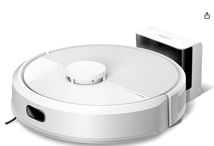iRobot Roomba 105 Combo blanc robot aspirateur laveur 2en1 7000 Pa navigation LiDAR détection tapis 4 niveaux aspiration à 129 € sur Amazon.