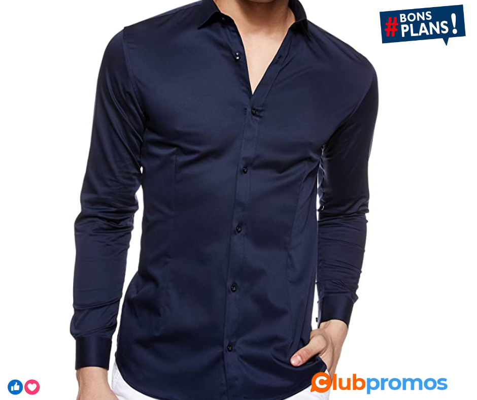 Jack & Jones- Chemise - Homme ( S - XXL) 13,79€ au lieu de 39,95€ sur Amazon.png