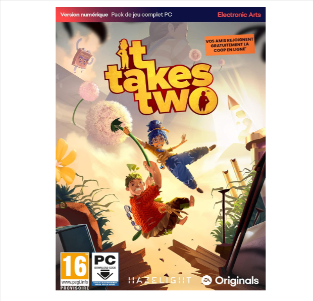 t Takes Two jeu PC Origin pas cher – jeu coopératif à deux joueurs en promo, téléchargement immédiat sur Amazon