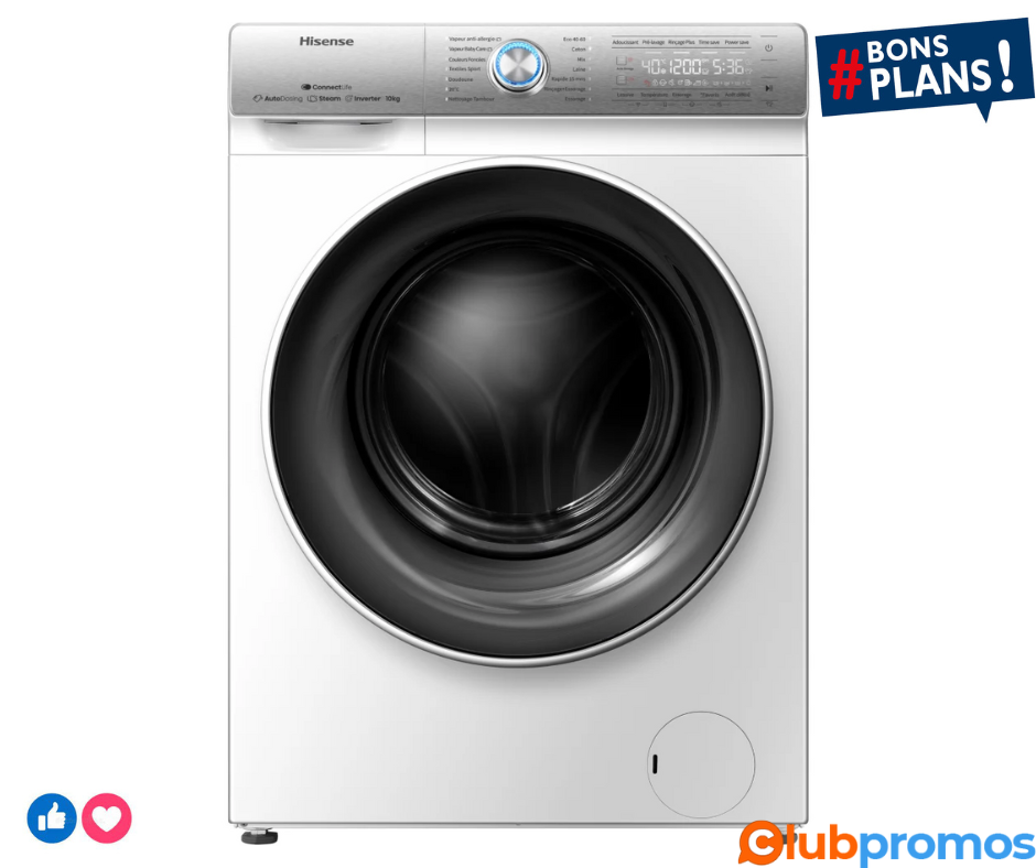 Lave linge hublot HISENSE WFQR1014EVAJMW AUTODOSE.png