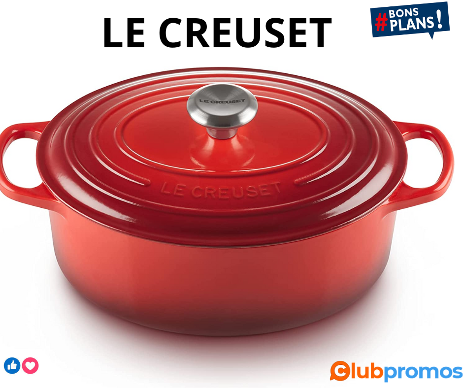 Le Creuset Cocotte en Fonte Émaillée Signature avec Couvercle, 29 cm, Ovale, 4,7 L, 4,675 kg, ...png
