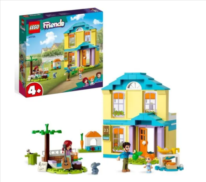 LEGO Friends 41724 La Maison de Paisley – set créatif avec mini-poupées et accessoires pour enfants dès 4 ans – disponible sur Cdiscount