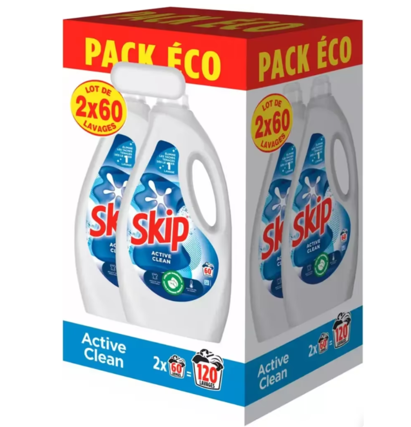 Lessive Skip x2 – 120 lavages à 8,39€ (-70%).png