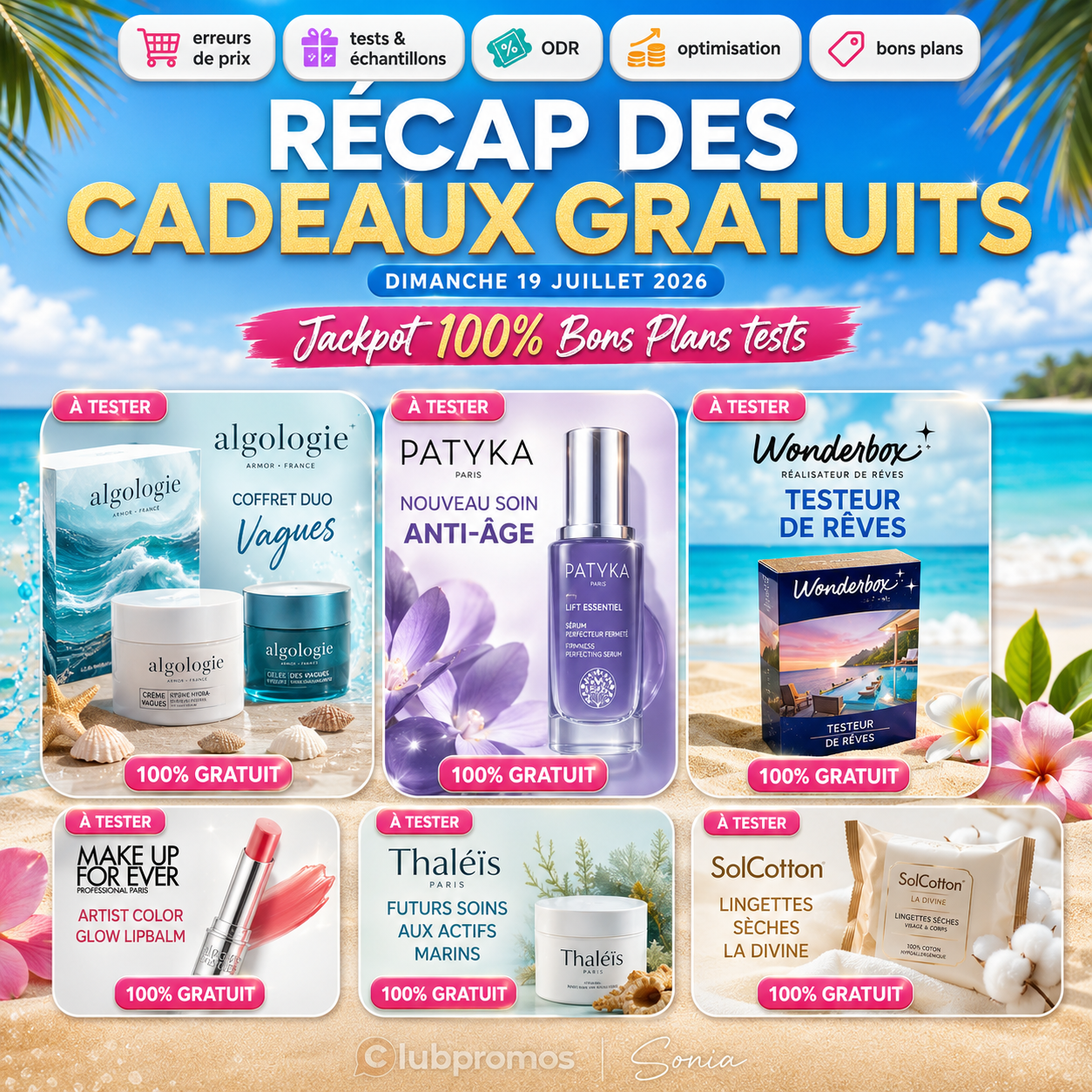 liste-cadeaux-gratuits-19-07-2026-carre-clubpromos..png