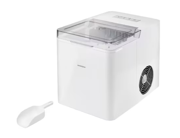 : Machine à glaçons Silvercrest Kitchen Tools – 2,1 L, 12 kg/24h, double taille de glaçons, bac amovible 800 g – Bon plan Lidl à 69€ au lieu de 99€, avis clients 4,7/5.