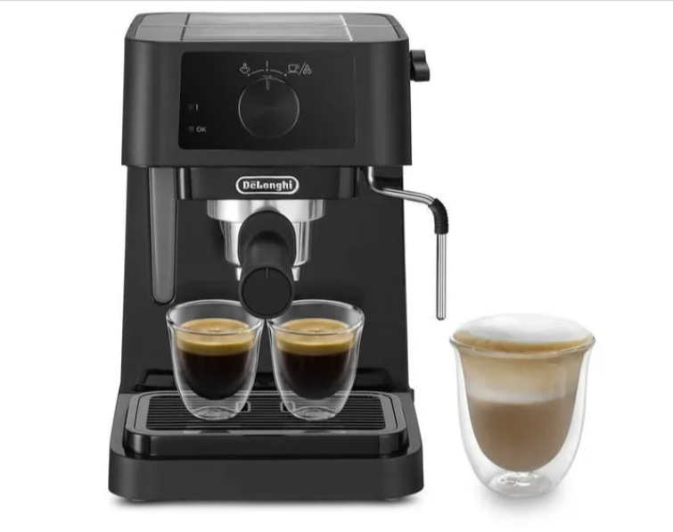 Machine à expresso DELONGHI Stilosa EC235.BK - 1100W, 15 bars, compatible café moulu et dosettes ESE, disponible à prix réduit chez Cdiscount.