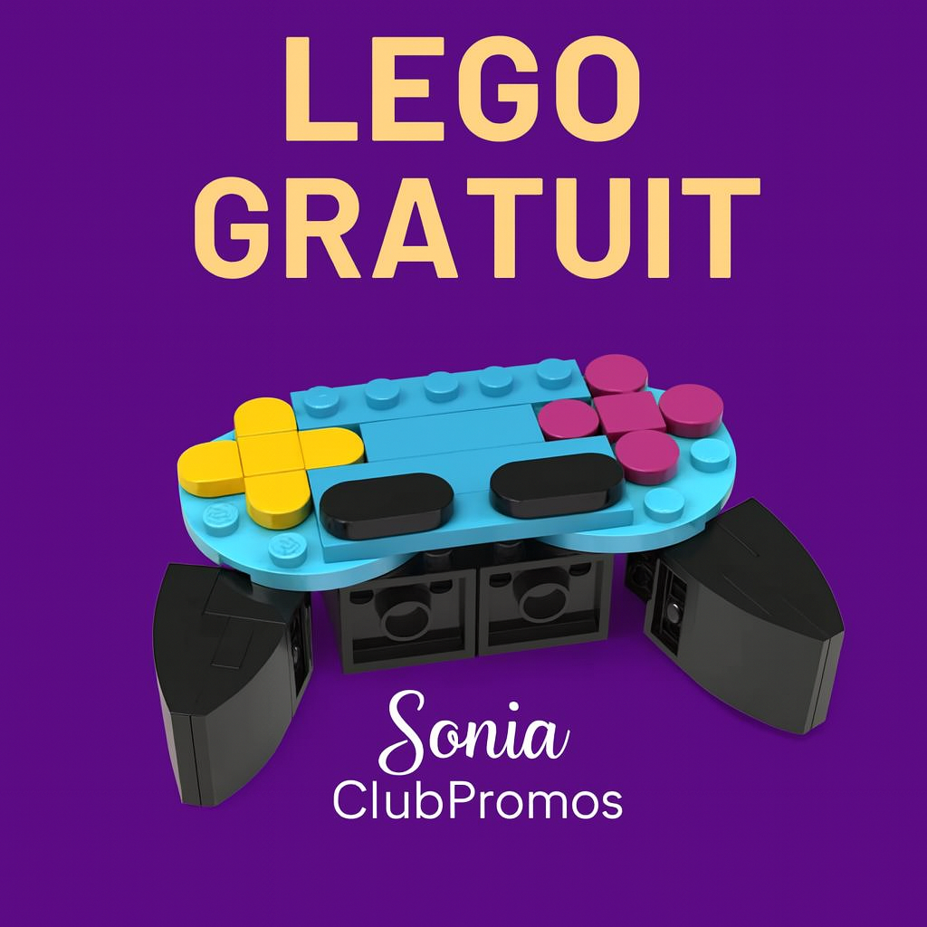 Atelier gratuit LEGO Store – Construis une manette de jeu vidéo LEGO en octobre 2025 à Bordeaux, Marseille, Nice et Paris Les Halles. Événement familial exclusif, quantité limitée