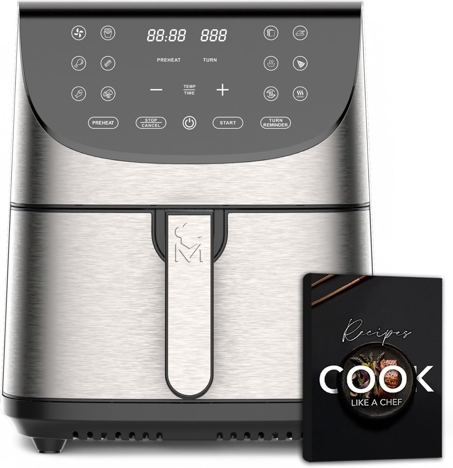 Friteuse sans huile MasterPRO Rocket 700 – 7L, 12 programmes, tactile LED, en promo sur Amazon