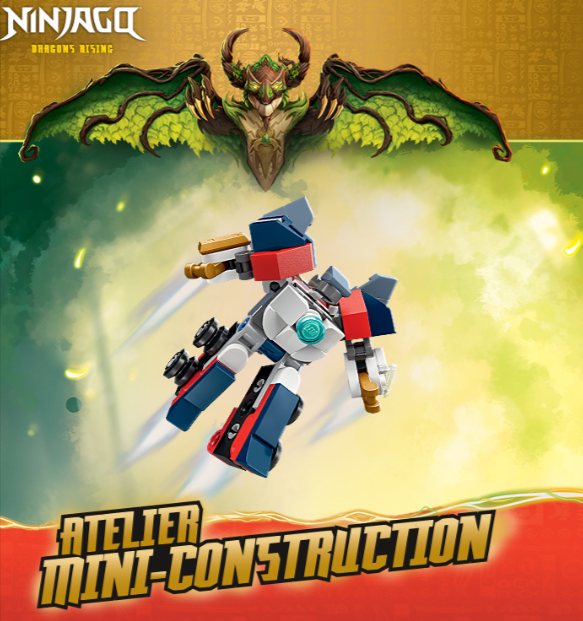  Mini-figurine LEGO Ninjago offerte lors de l’activité gratuite en magasin Smyths Toys, construction le samedi 11 avril, à partager entre amis ou en famille, dans la limite des stocks disponibles.