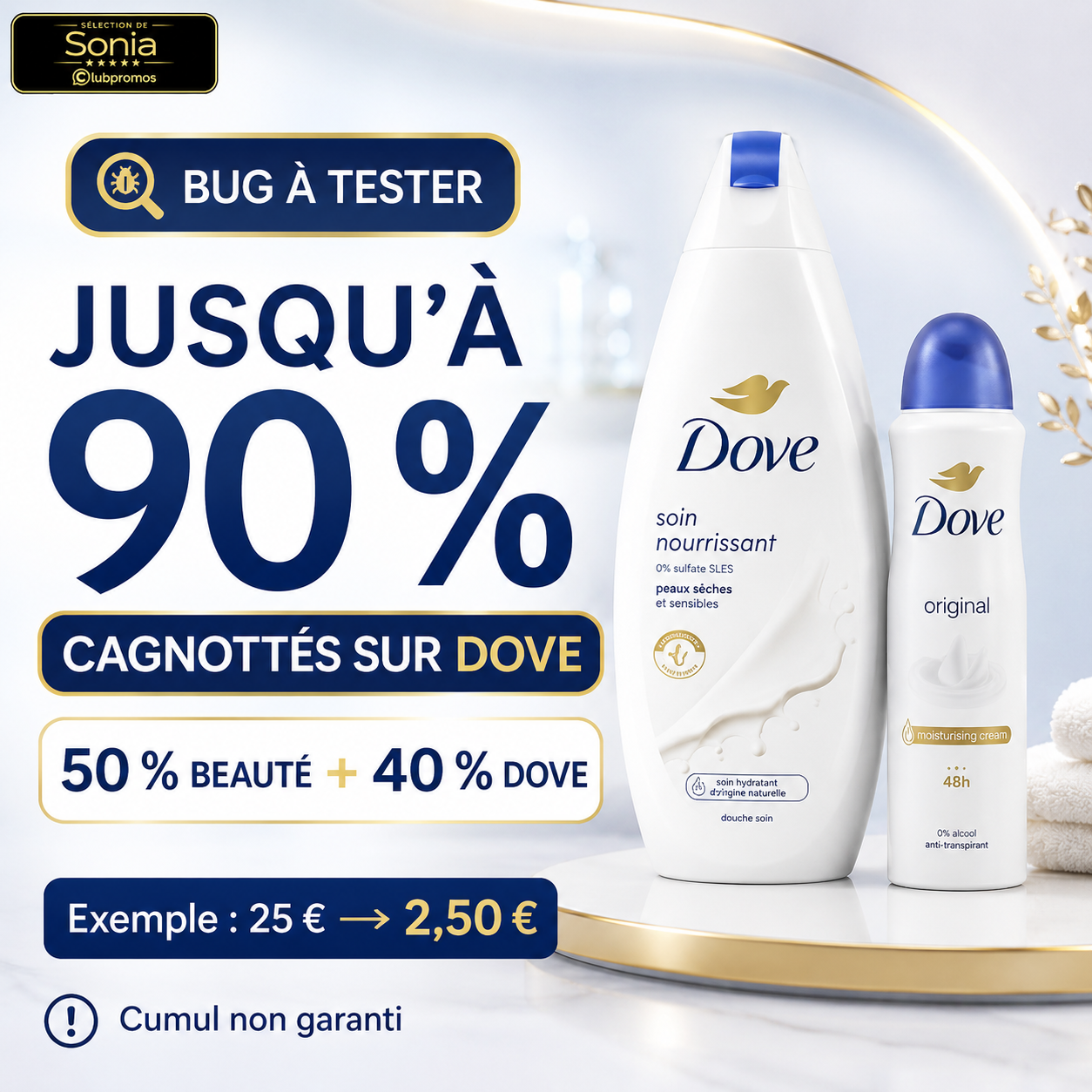 Visuel présentant l’optimisation MIR avec quatre flacons de liquide vaisselle à 3,31 € après promotion Intermarché et potentiellement 0,31 € après coupons.