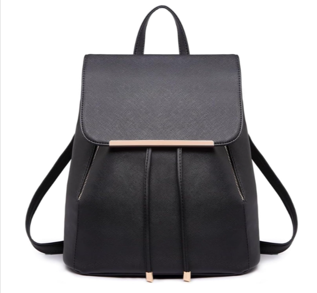 Sac à dos femme Miss Lulu, antivol, étanche, élégant, léger, en PU, avec compartiment sécurisé, parfait pour école ou bureau