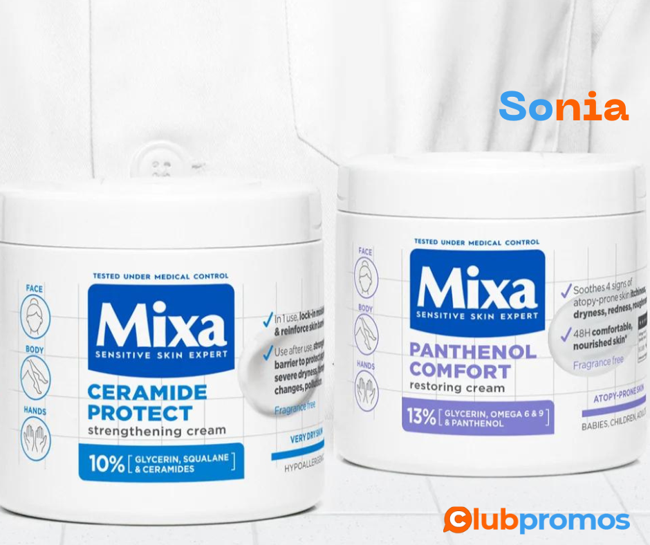 Mixa Expert Peau Sensible - Crème Céramide Protection - Anti-Sécheresse Sévère - Peaux Très Sè...png