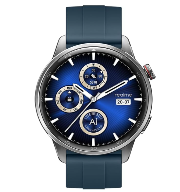  Montre connectée realme S2 Silver UE avec écran AMOLED, étanche IP68, suivi santé et 14 jours d’autonomie – Bon plan Amazon