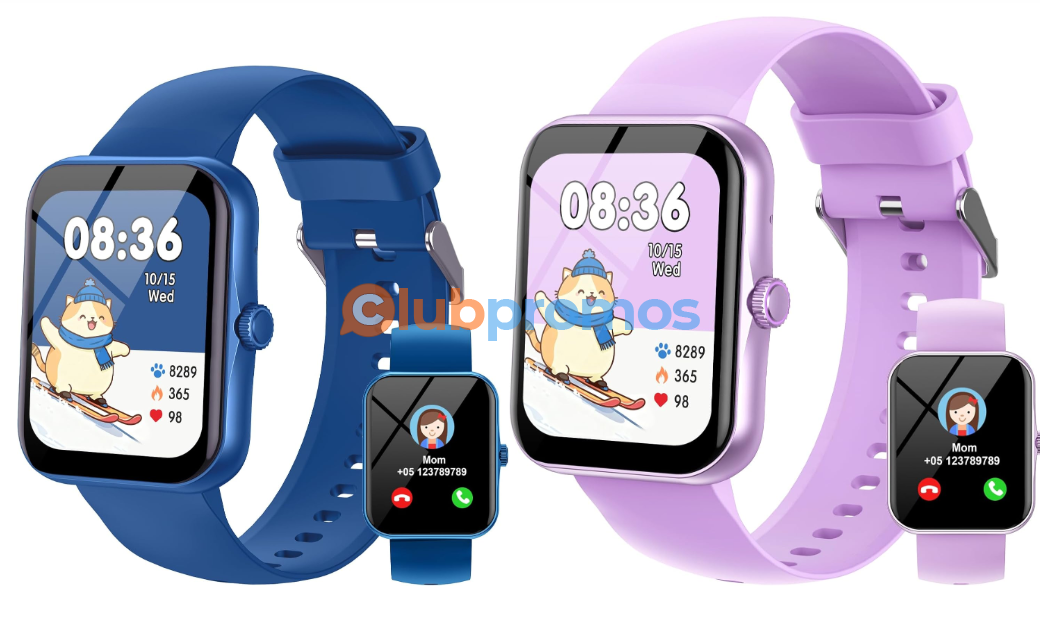 Montre connectée enfant Alutoria 1,83 pouces HD – Étanche IP68 – 120+ modes sportifs – cardio, podomètre, jeux, réveil – coloris lavande ou bleu – bon plan Amazon à 15,99 €.