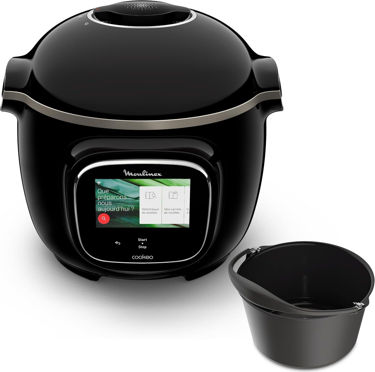 Moulinex Cookeo Touch Wifi, multicuiseur intelligent, application mobile, cuisson rapide, recettes faciles, cuisson sous pression, cuisine connectée, cuisine sans effort, recettes familiales, appareil de cuisine connecté.