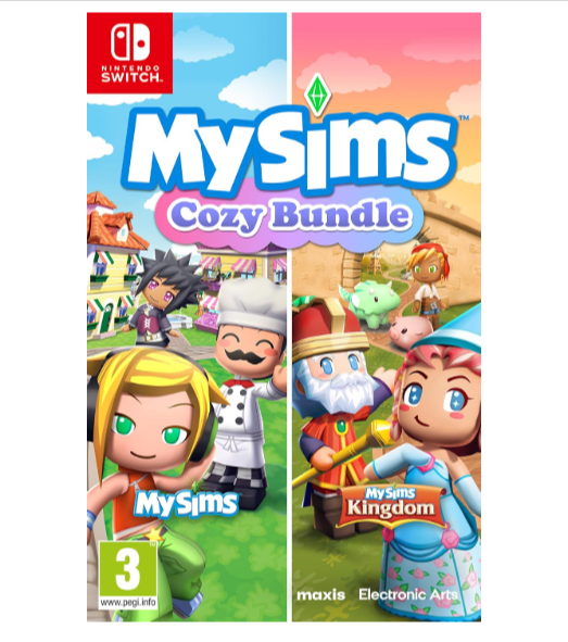  MySims : Collection cosy Switch – Jeu créatif, aventures MySims, personnalisation, et gameplay relaxant – 14,99€