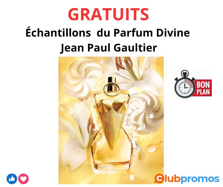 n Échantillons Gratuits du Parfum Divine de Jean Paul Gaultier.png