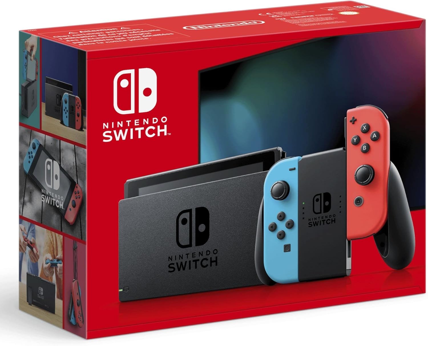 Console Nintendo Switch avec Joy-Con Bleu et Rouge Néon – Bon plan jeux vidéo Amazon avec code promo SAM25