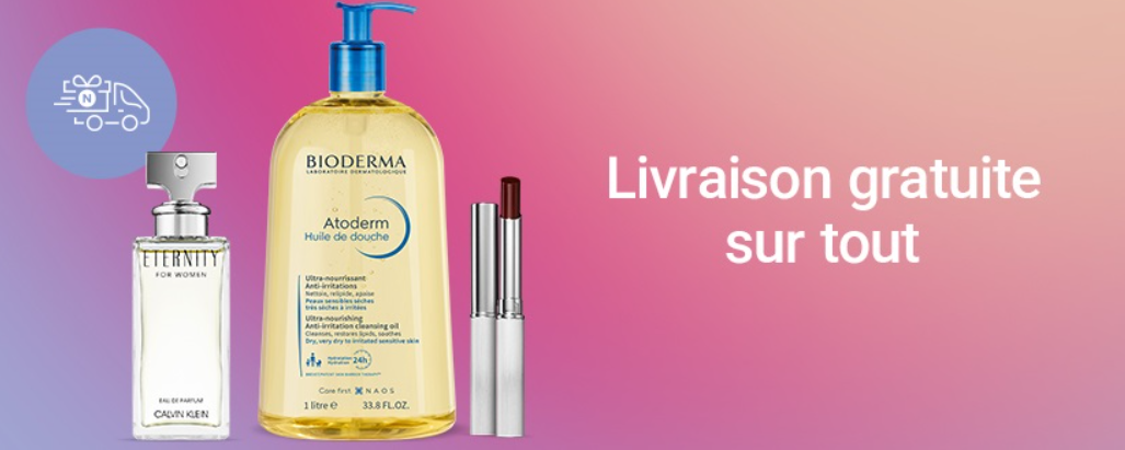 Livraison gratuite sur tout le site Notino - Parfums, cosmétiques et soins capillaires disponibles avec livraison rapide et sans minimum d'achat.