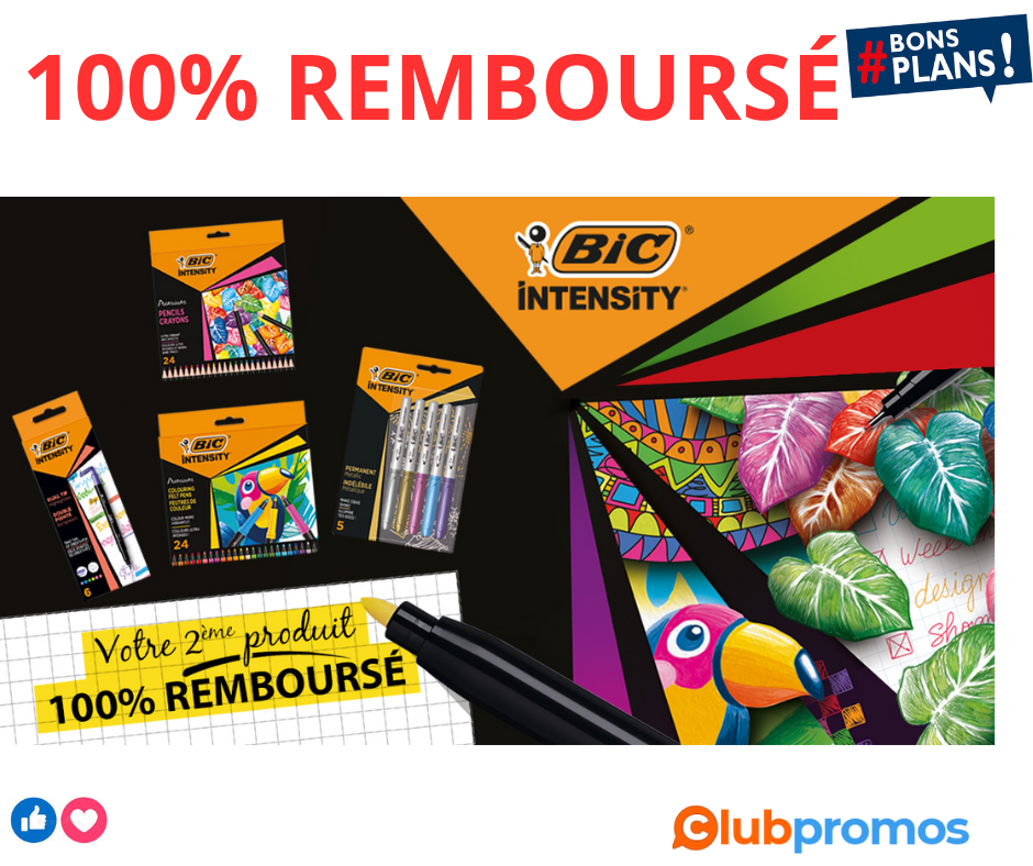 Offre Exceptionnelle BIC Intensity Achetez-en Un, Obtenez le Deuxième Gratuitement - .png