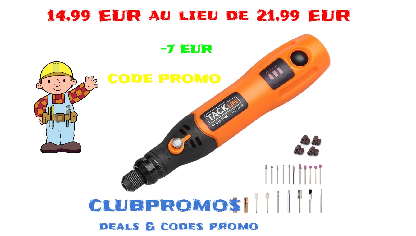 Outil Rotatif Mini, Tacklife PCG01B 3 7V DC sans Fil _ 3 Vitesses _deal_amz_clubpromos.jpg